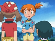 EP411 Misty despidiéndose de May-Aura y Max