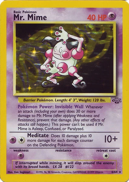 Mr. Mime (Jungla TCG)  WikiDex  FANDOM powered by Wikia