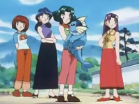 EP185 Chica kimono y Vaporeon
