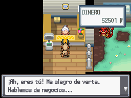 Visitando la guardería en HGSS