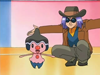 EP502 Mime Jr. imitando a Claydol