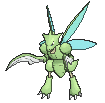 Imagen de Scyther macho en Pokémon X, Pokémon Y, Pokémon Rubí Omega, Pokémon Zafiro Alfa, Pokémon Sol y Pokémon Luna