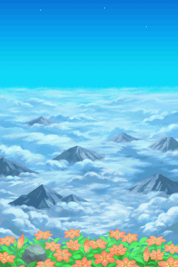 Vista desde la cumbre cielo