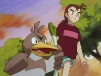 EP049 Farfetch'd junto a Keith