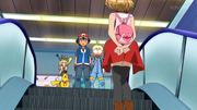 EP943 Lem, Clem y Pikachu sonrojados
