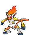 Imagen de Infernape en Pokémon X, Pokémon Y, Pokémon Rubí Omega, Pokémon Zafiro Alfa, Pokémon Sol y Pokémon Luna