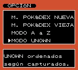 Unown dex