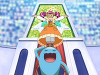 EP546 Jessie sobre Wobbuffet