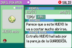Huevo malo en Esmeralda