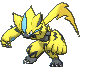 Imagen de Zeraora en Pokémon Sol y Pokémon Luna