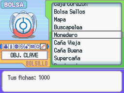Fichas del monedero en Platino