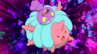 EP955 Mareanie atacando a Corsola