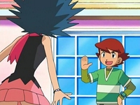 EP495 Kenny saludando a Dawn