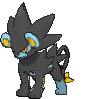 Imagen de Luxray macho en Pokémon X, Pokémon Y, Pokémon Rubí Omega, Pokémon Zafiro Alfa, Pokémon Sol y Pokémon Luna
