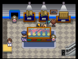 Museo de récords de la Carpa Pokéathlon en HGSS
