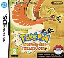 Pokémon Edición Oro HeartGold carátula ES