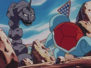 EP113 Onix de Drake vs Squirtle de Ash