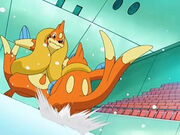 EP552 Floatzel de Wake vs Buizel de Ash
