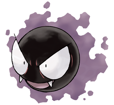 Pokemon Fantasma - Gastly - Desenho de suzetty - Gartic