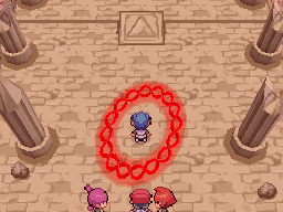 Cadena roja en Pt