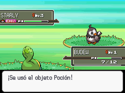 Utilizando una poción en DP