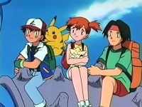 EP087 Ash, Misty y Tracey