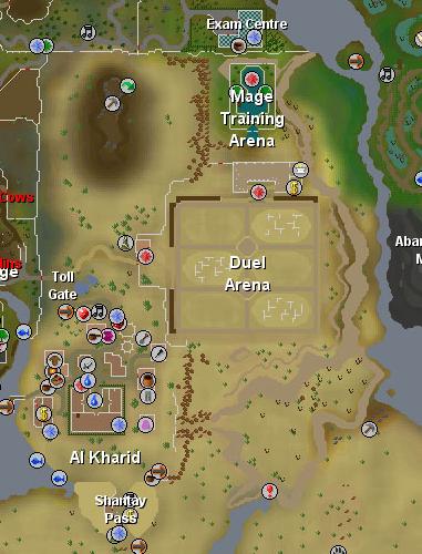 Mapa de Al Kharid