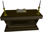 Altar old restless ghost