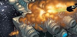 Vader kills the engines