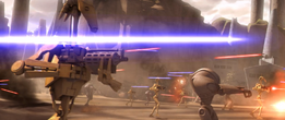 Battle droids attack