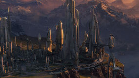 Ciudad Aldera en Alderaan