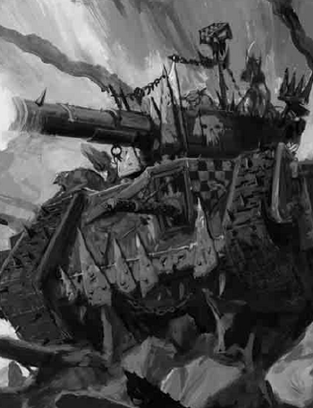 Leman Russ Zakeado Orkos 4ª Edición ilustración