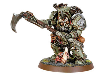 Typhus Nurgle Marines Espaciales del Caos 3ª Edición miniatura