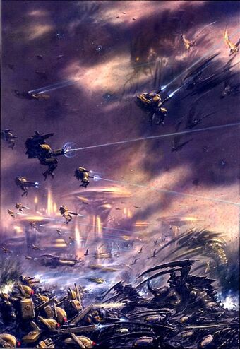 Tiranidos flota gorgona vs tau 02