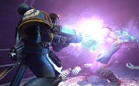 Ultramarine con arma de plasma juego