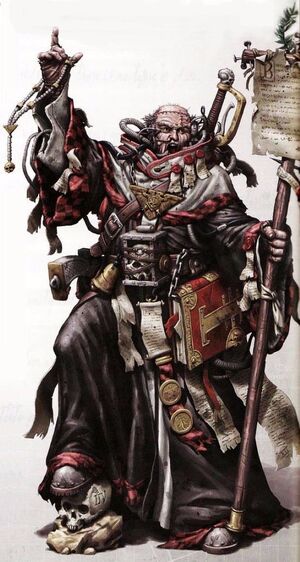 Sacerdote Imperial Adeptus Ministorum Misionero Eclesiarquía Wikihammer