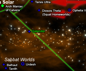 Galendor Ubicación