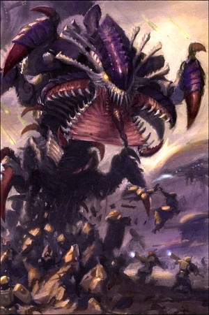 Tiranidos Mawloc vs tau