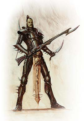 Bitz antiguo cadenas espada de la eldar