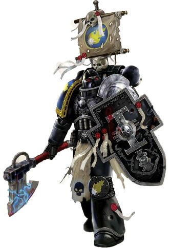 Guardianes de la Muerte Capitan de la Guardia Kail Vibius Marines Errantes Ordo Xenos Wikihammer