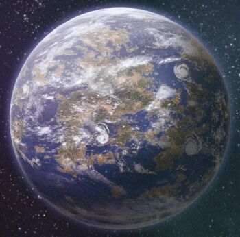 Phall II mundo oceánico Forge World ilustración
