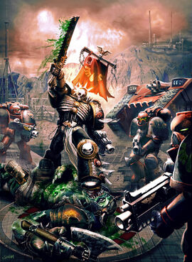 Marines angeles sangrientos capellan vs orko