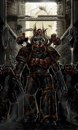 Caos marines traidores legion negra wikihammer