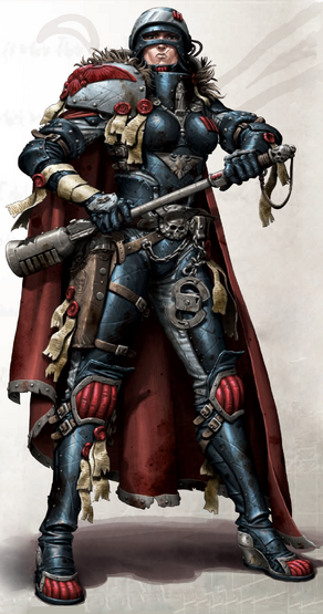 Arbitrador Lucretia Bravus Gabrydon Inquisidor Hammenstein Adeptus Arbites Wikihammer
