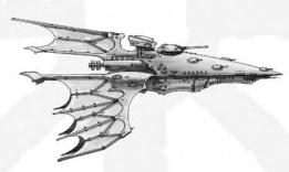 Crucero clase Eclipse Eldar BFG ilustración