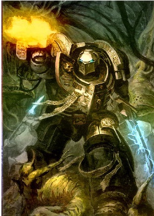 Marines exterminador caballeros grises