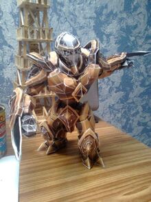 Zealot papercraft