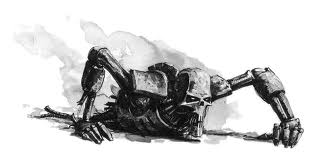 Necron arrastrandose