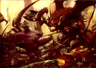 Demonios vs Tiranidos Wikihammer 40K