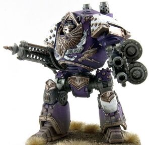 Rayo de Conversion Dreadnought Contemptor Hijos del Emperador Gran Cruzada Wikihammer